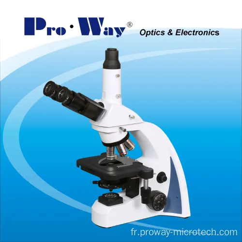 Microscope biologique trinoculaire 40x-1000x